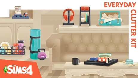 Купить The Sims 4 Everyday Clutter Kit