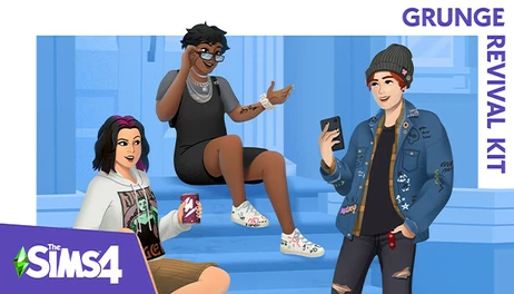 Купить The Sims 4 Grunge Revival Kit