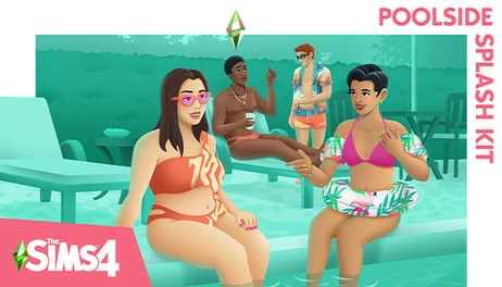 Купить The Sims 4 Poolside Splash Kit