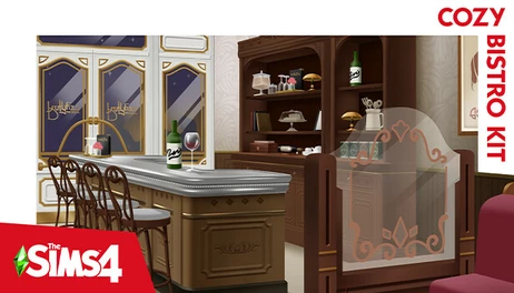Купить The Sims 4 Cozy Bistro Kit