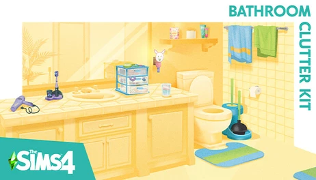 Купить The Sims 4 Bathroom Clutter Kit