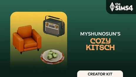 Купить The Sims 4 Cozy Kitsch Kit