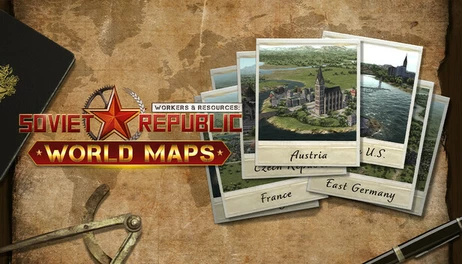 Купить Workers & Resources: Soviet Republic - World Maps