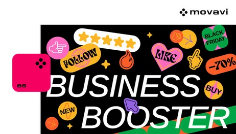 Купить Movavi Video Editor 2026 - Business Booster Pack
