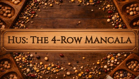 Купить Hus: 4-Row Mancala