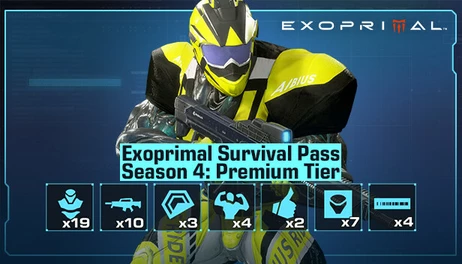 Купить Exoprimal - Exoprimal Survival Pass Season 4: Premium Tier