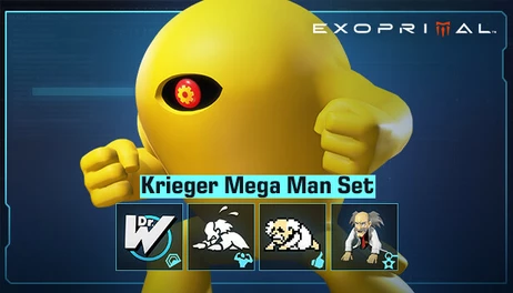 Купить Exoprimal - Krieger Mega Man Set