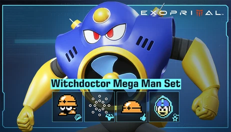 Купить Exoprimal - Witchdoctor Mega Man Set
