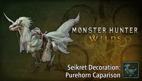 Купить Monster Hunter Wilds - Seikret Decoration: Purehorn Caparison