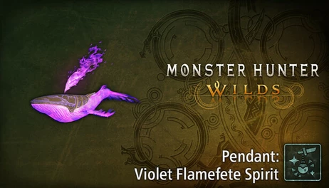 Купить Monster Hunter Wilds - Pendant: Violet Flamefete Spirit