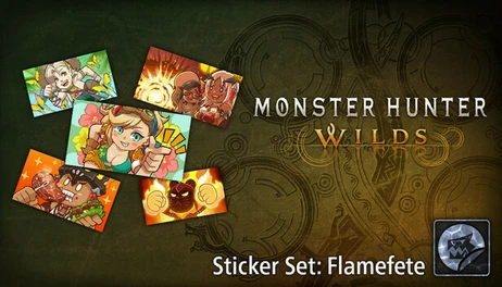 Купить Monster Hunter Wilds - Sticker Set: Flamefete